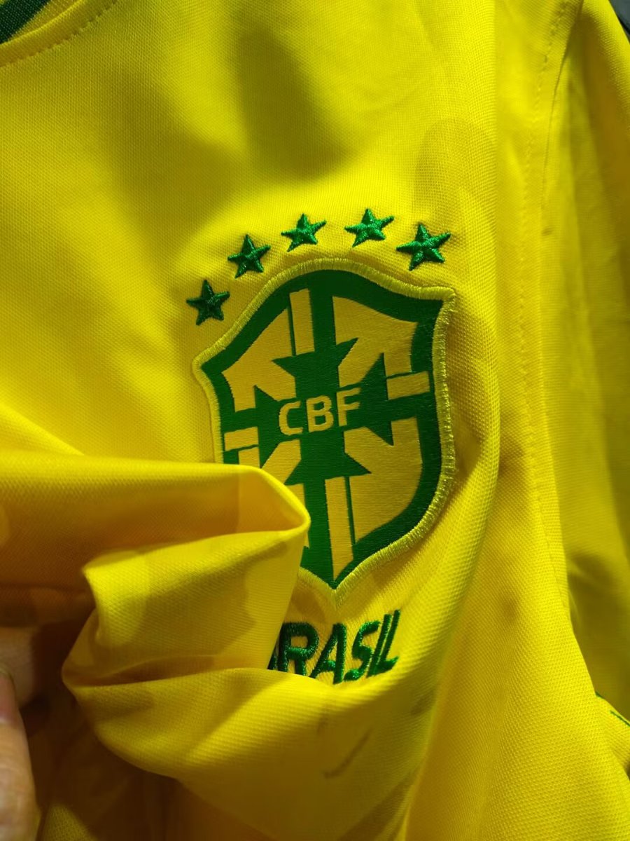 2026 Brazil Yellow Green Special Edition Floral Jersey