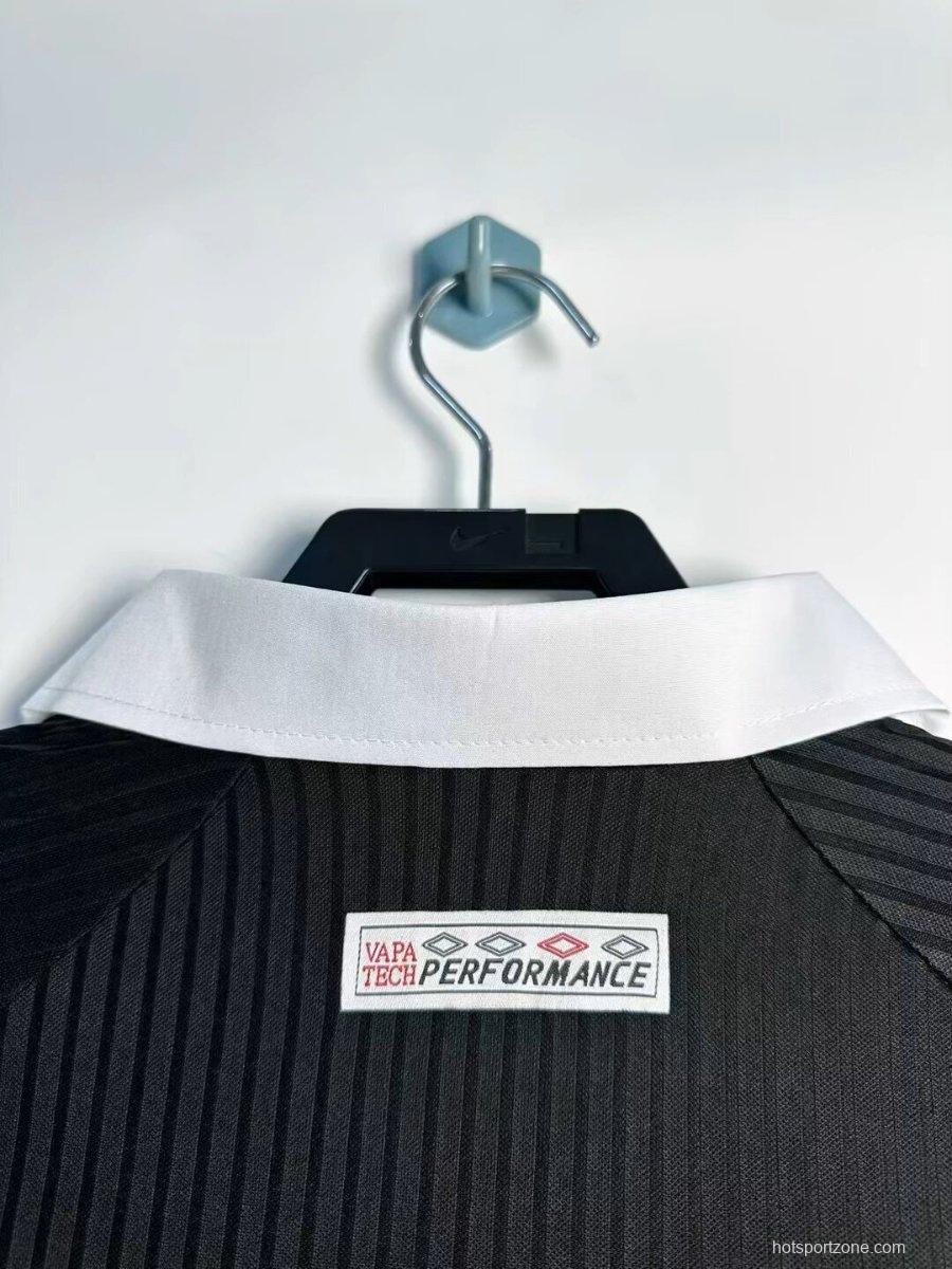 Retro 1997/99 England Black & Red Away Jersey