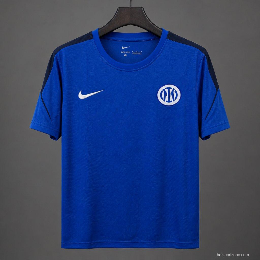 23/24 Inter Milan Royal Blue & Navy Training Jersey