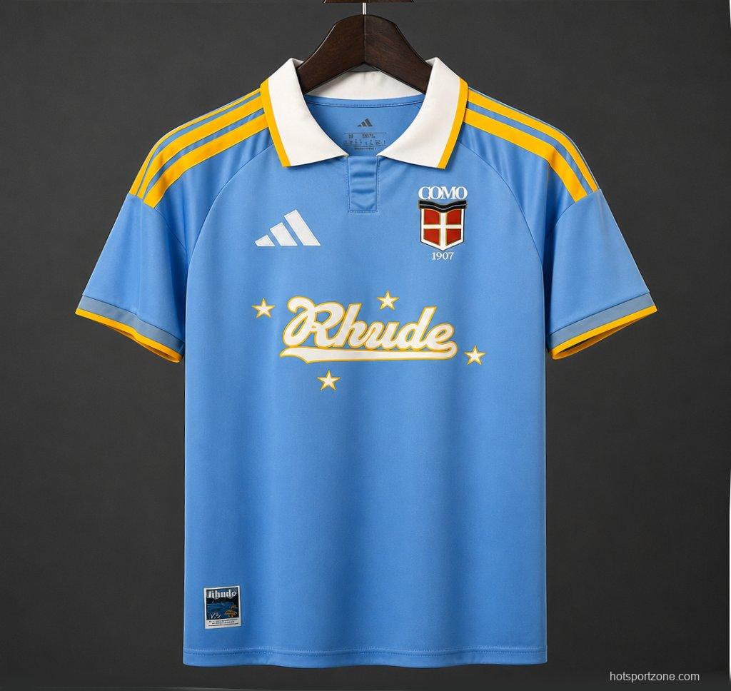 26/27 Como 1907 Third Blue Jersey