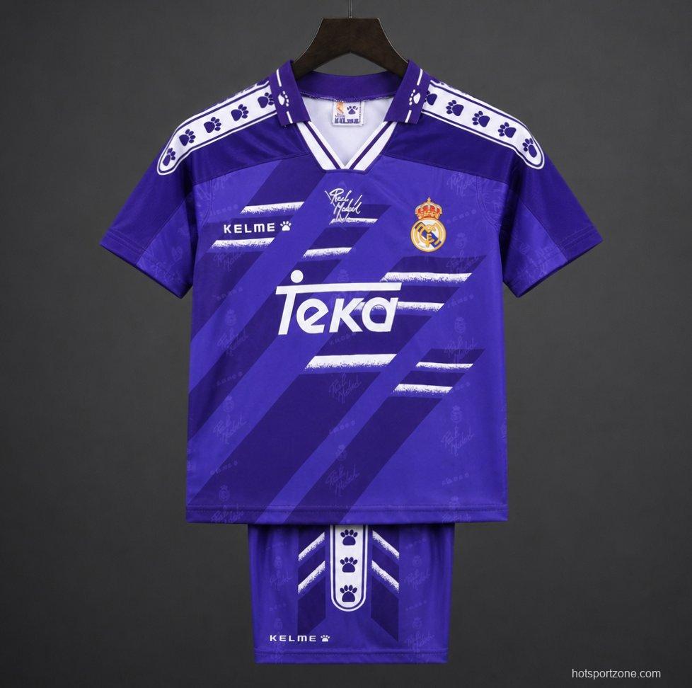 Retro Kids 94/96 Real Madrid Away Jersey