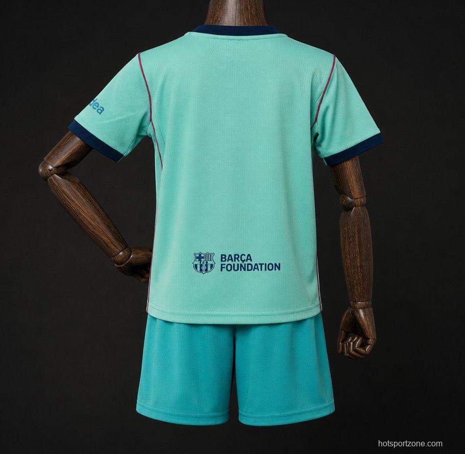 26/27 Kids FC Barcelona BlueThird Jersey