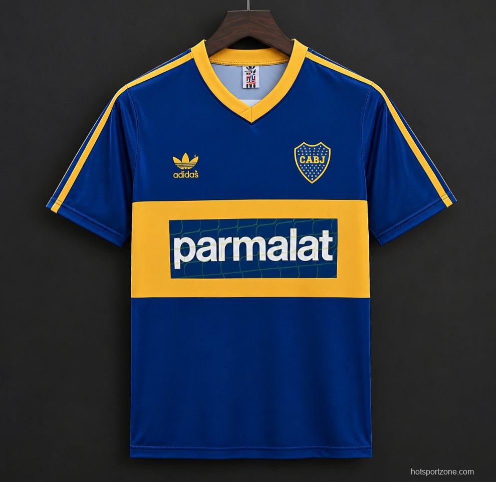 Retro 92/93 Boca Juniors Home Jersey