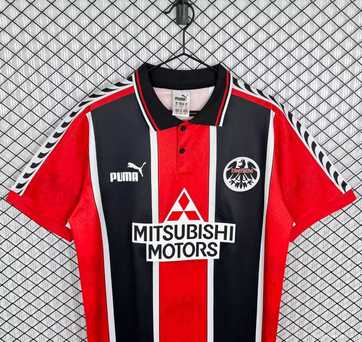 Retro 95/96 Eintracht Frankfurt Home Jersey