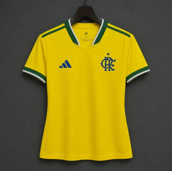 26/27 Women Flamengo Yellow Special Edition Jersey