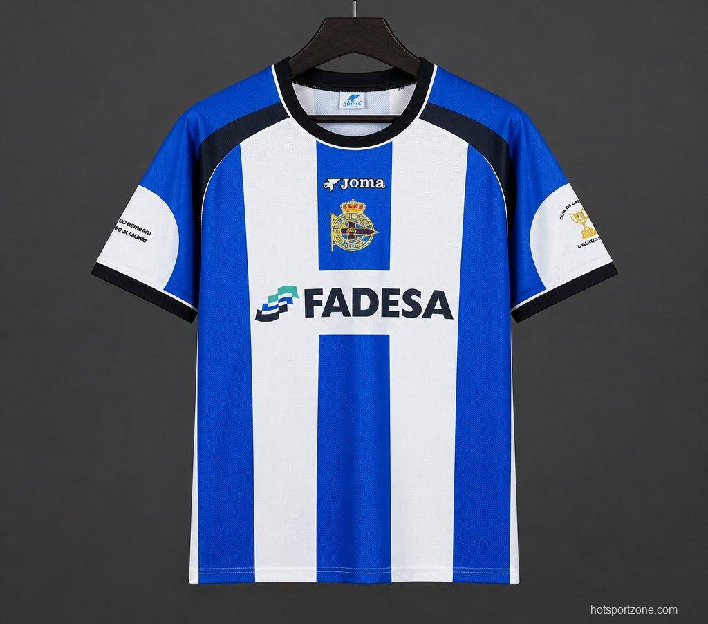Retro 02/03 Deportivo de La Coruña Home Jersey