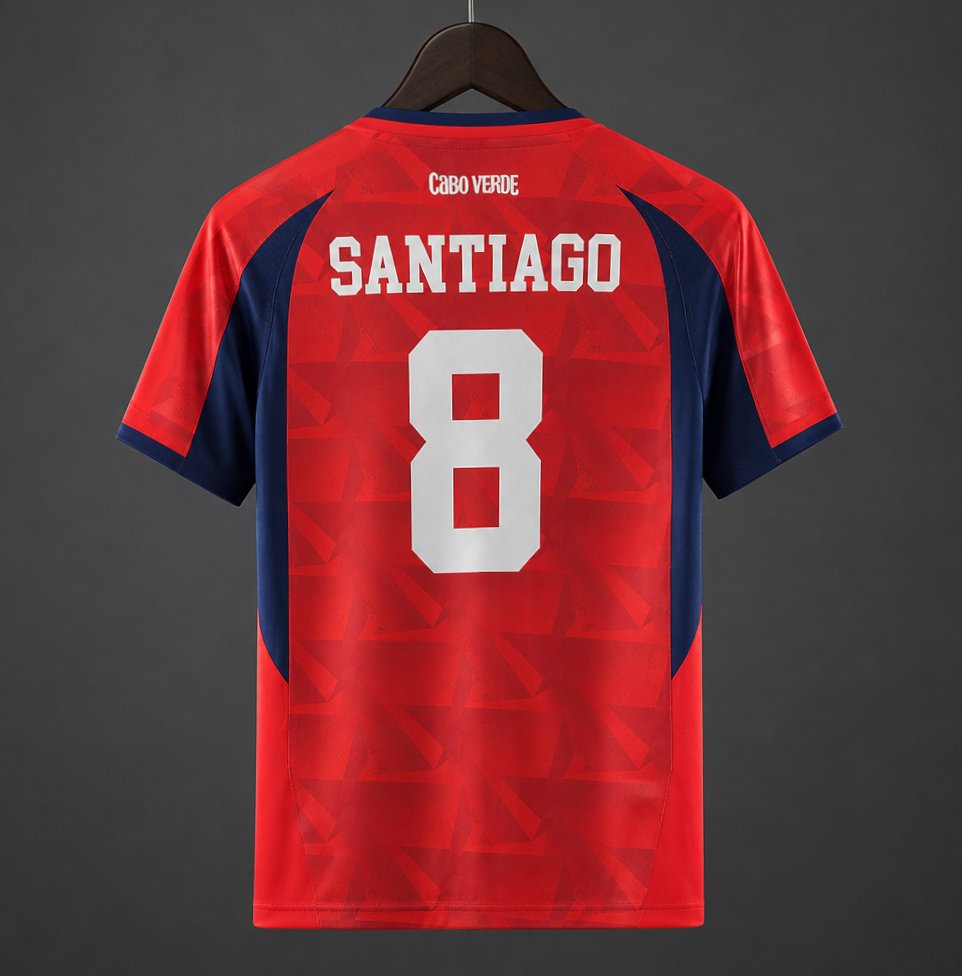 2026 Cape Verde Wine Goalkeeper Santiago Jersey