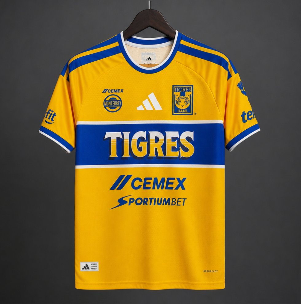 26/27 Tigres UANL Home  Jersey