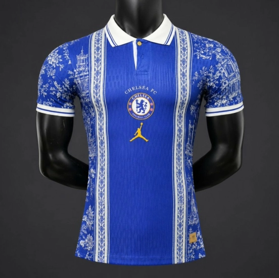 Player Version 26/27 Chelsea x Jordan x Dior Parisian Heritage Concept POLO Jersey