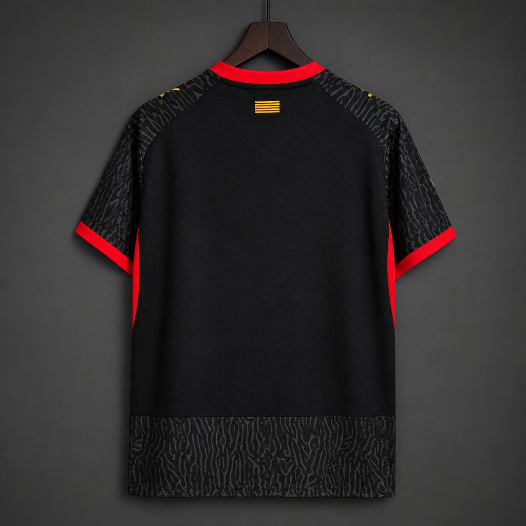 26/27 Girona Away Black Jersey