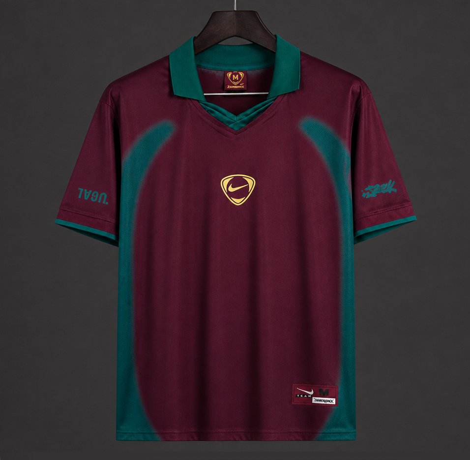 2026 Portugal x Cactus Jack Total 90 Pre-Match Wine Jersey