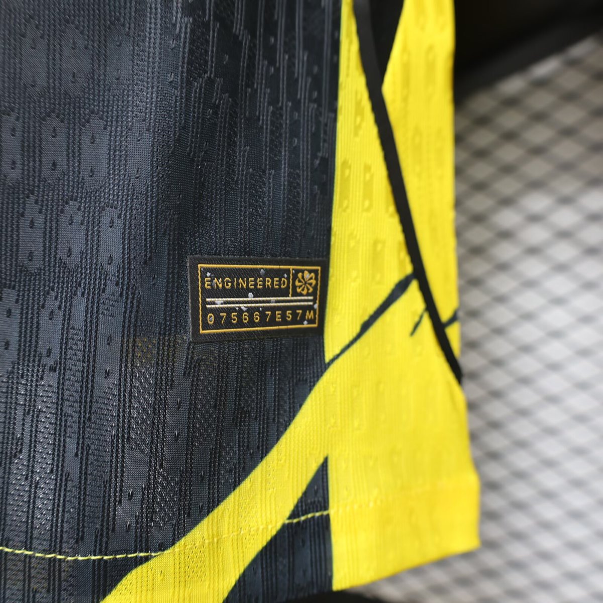 Player Version 26/27 Al-Ittihad Club Yellow & Black Stripes Home Jersey