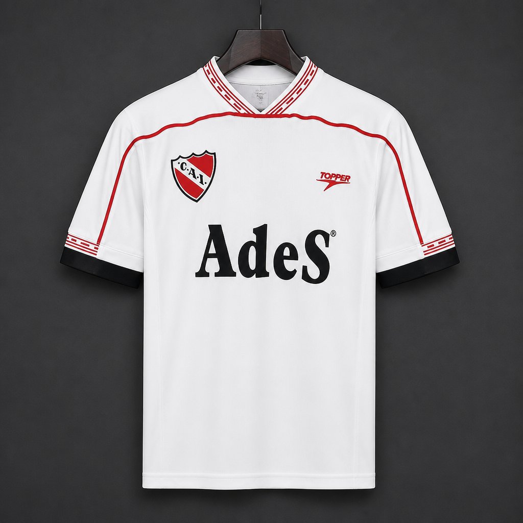 Retro 99/00 CA Independiente Third White Jersey