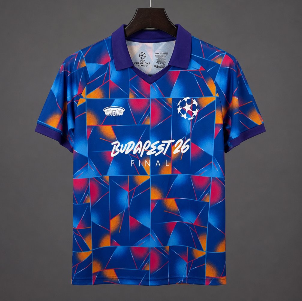 2026 EUFA  PSG VS Arsenal Champions League Final in Budapest Jersey
