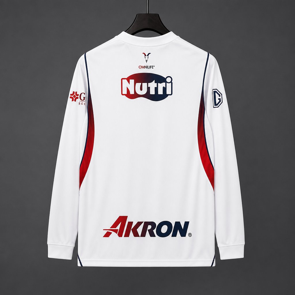 26/27 Chivas Away White Long Sleeve Jersey