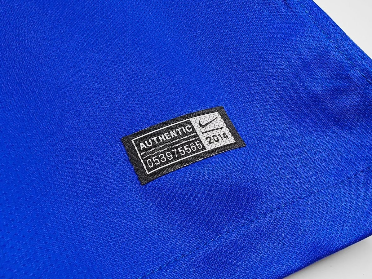 Retro 14/15 Juventus Royal Blue with Yellow Accents Away Jersey