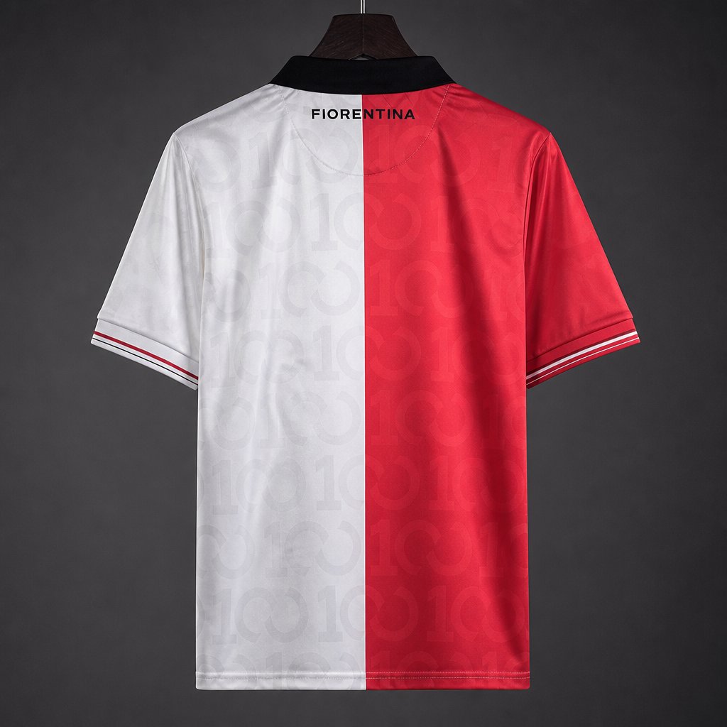 26/27 Fiorentina 100th Anniversary White/Red Jersey