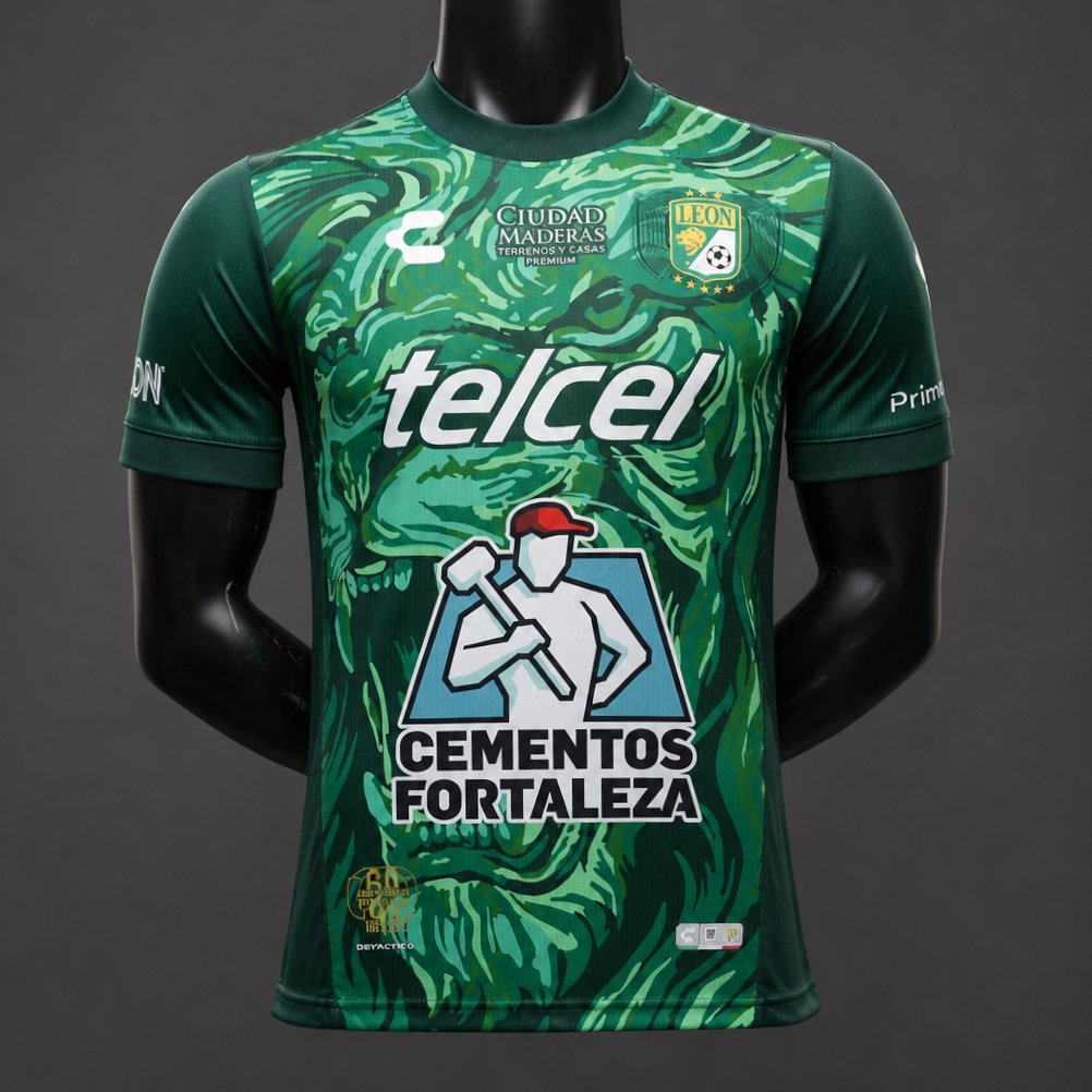Player Version 26/27 León Home Green Jersey