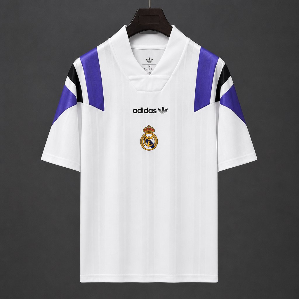 26/27 Real Madrid EQT White Purple Jersey