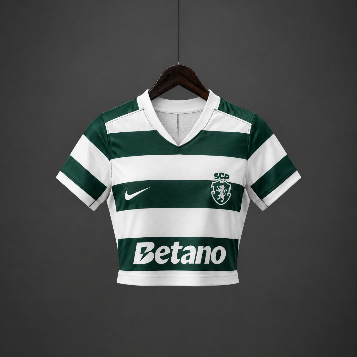 26/27 Women Sporting CP Lisbon Home Crop Jersey