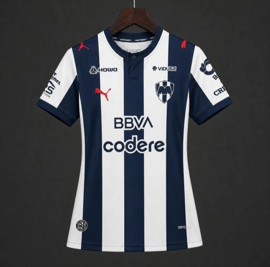 26/27 Women Rayados Monterrey Home Navy Jersey