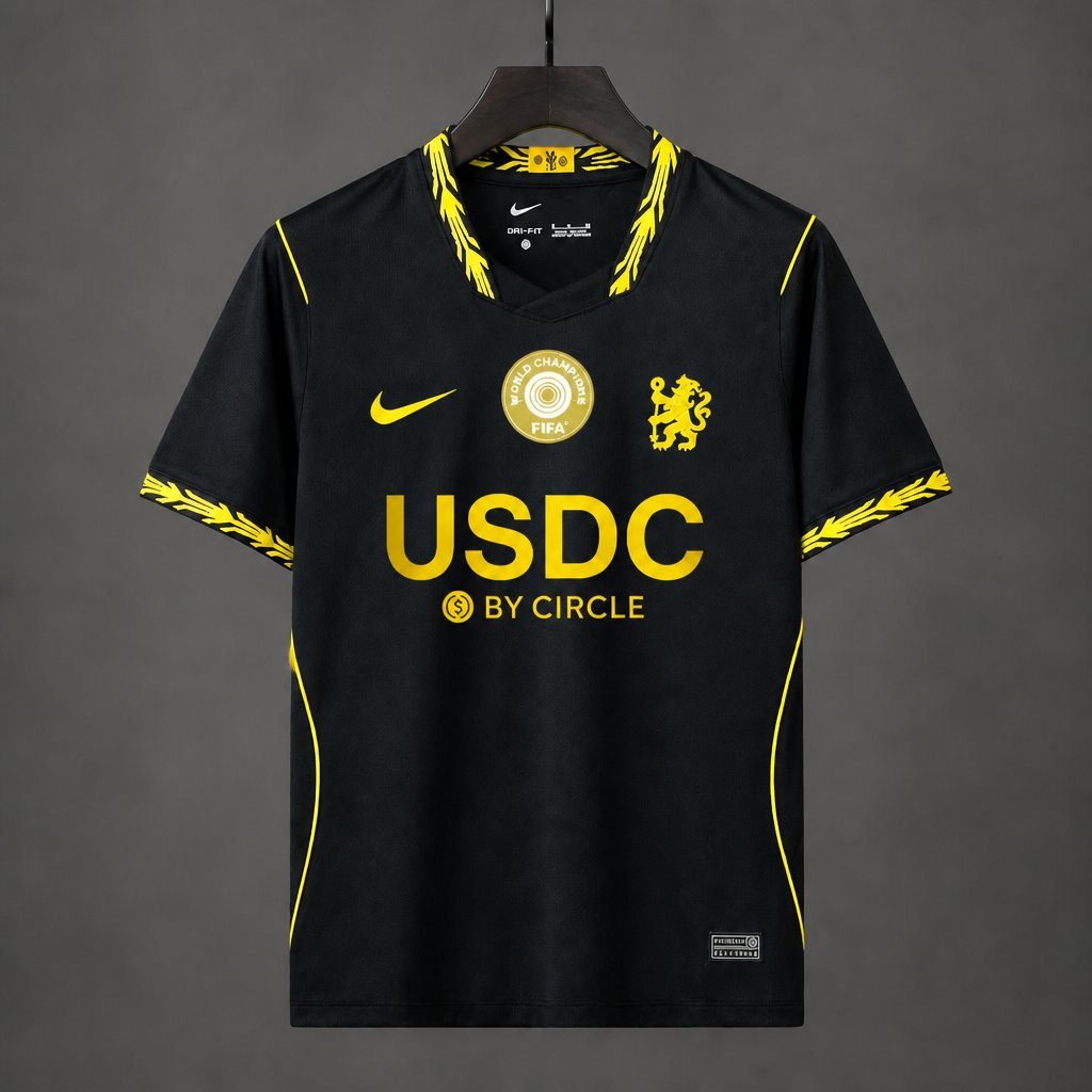 26/27 Chelsea Away Black Jersey