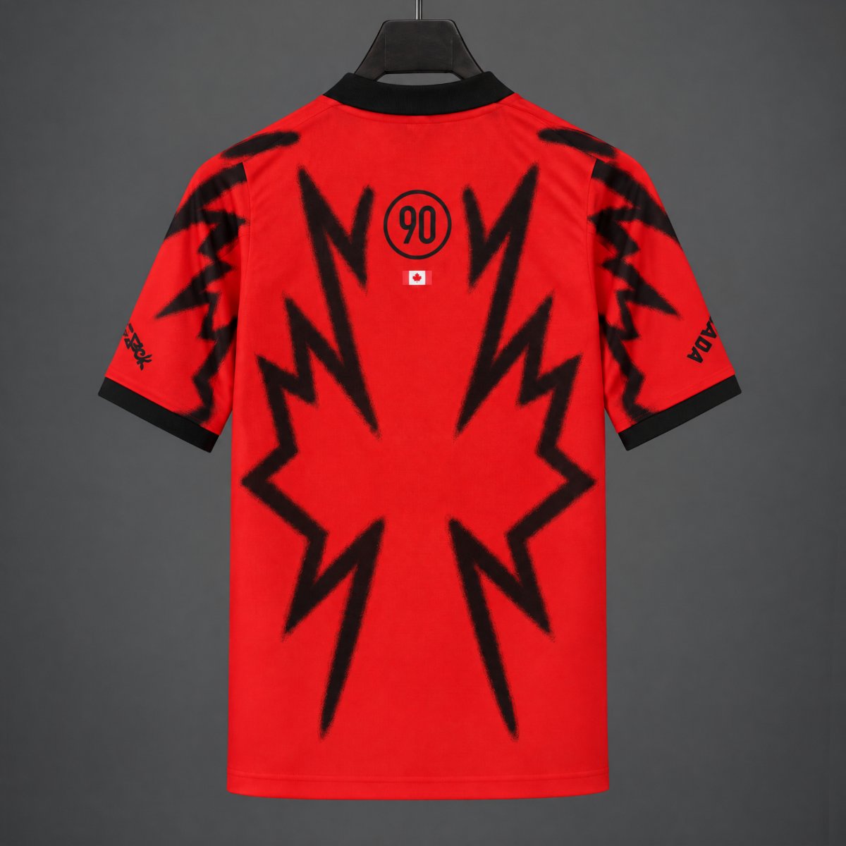 2026 Canada x Travis Scott Cactus Jack Total 90 Retro Red Jersey