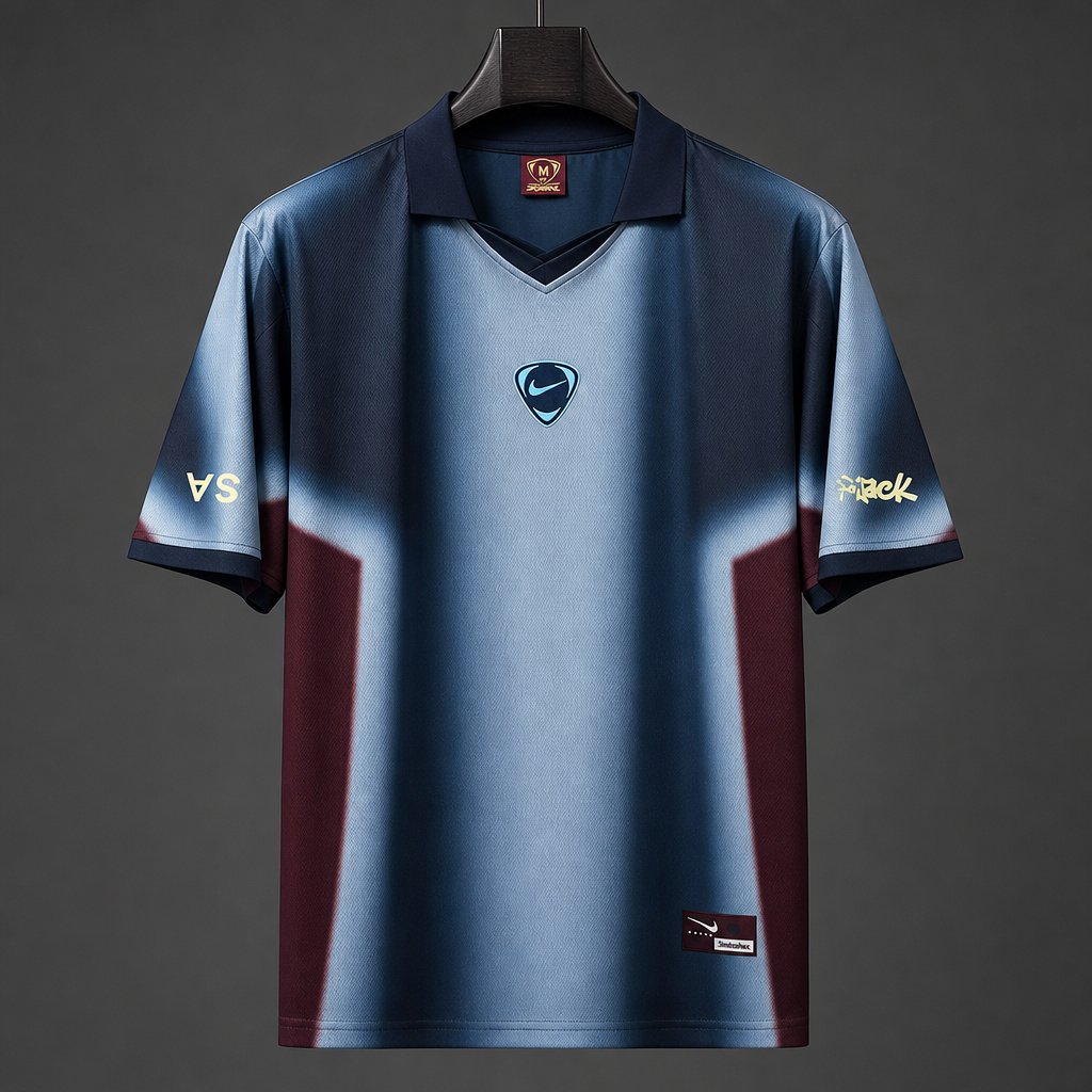 2026 USA x Travis Scott Cactus Jack Total 90 Blue Jersey