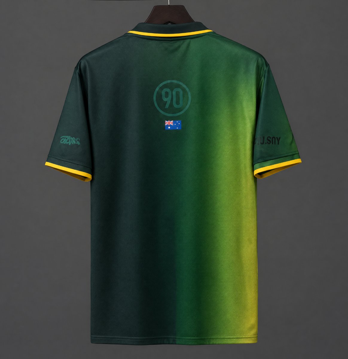 2026 Travis Scott Cactus Jack x Australia Total 90 Green/Yellow Jersey