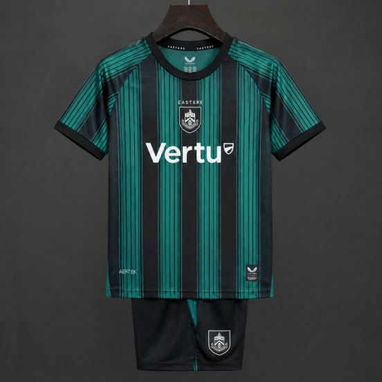 26/27 Kids Burnley Third Dark Green Jersey