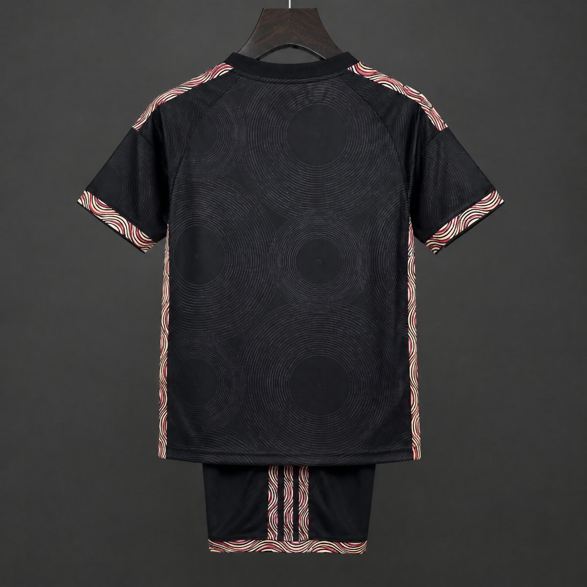 26/27 Kids Lyon Third Black Jersey Kit