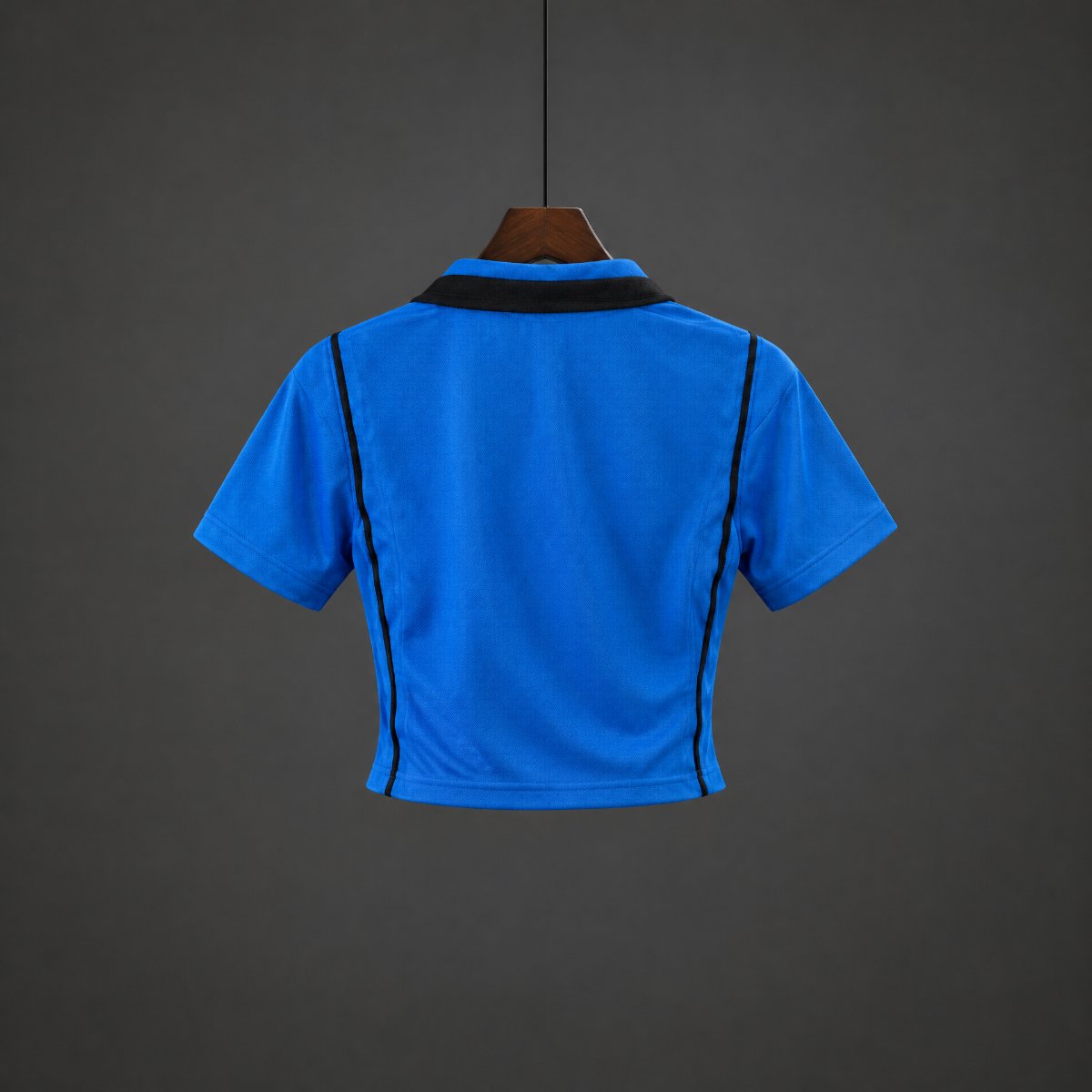 2026 Corinthians Third Blue Women Crop Jersey