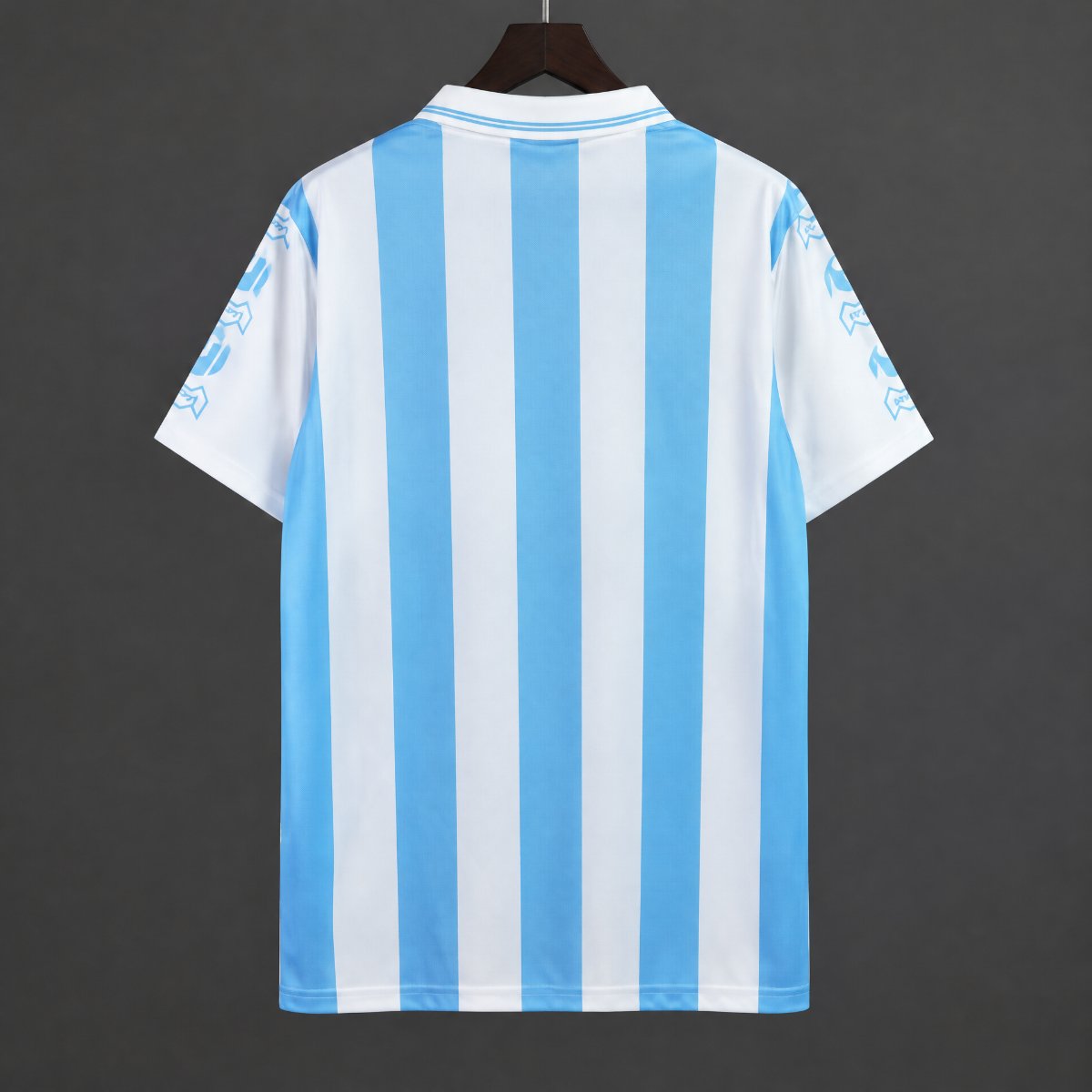 Retro 92/94 Atletico Tucuman Home White/Blue Stripes Jersey