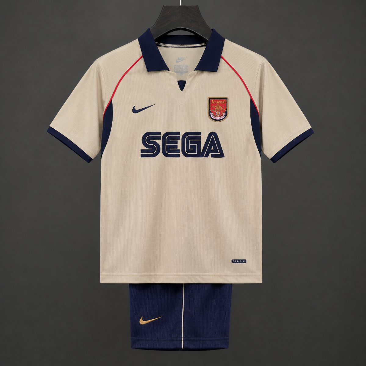 Retro Kids 01/02 Arsenal Away Jersey